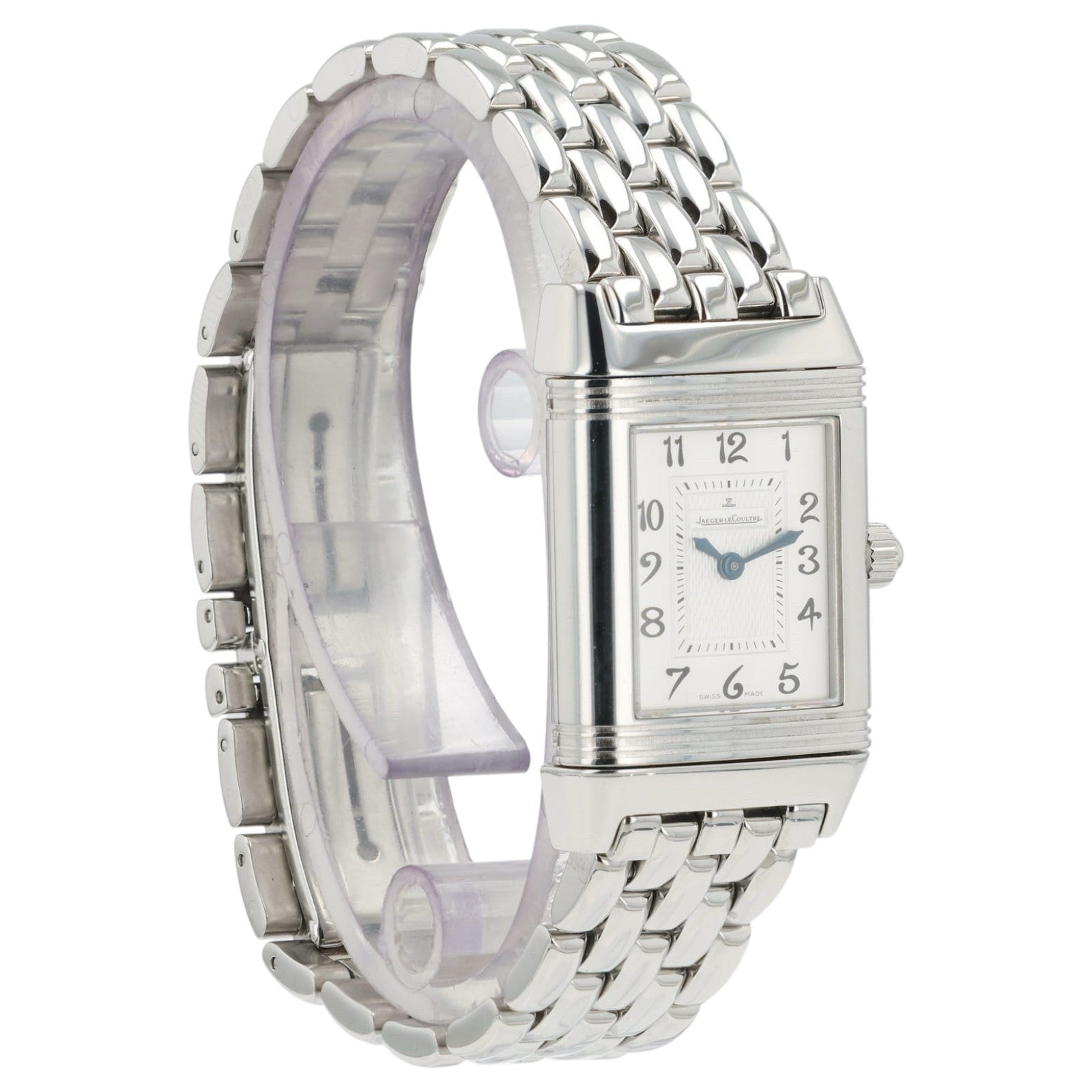 LeCoultre Reverso Duo Face Silver Dial 20mm Manual Wind Women's Watch Q2668110