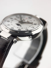 Bovet Sportster Triple Date Steel Silver Dial 40mm Automatic Men’s Watch QA0067