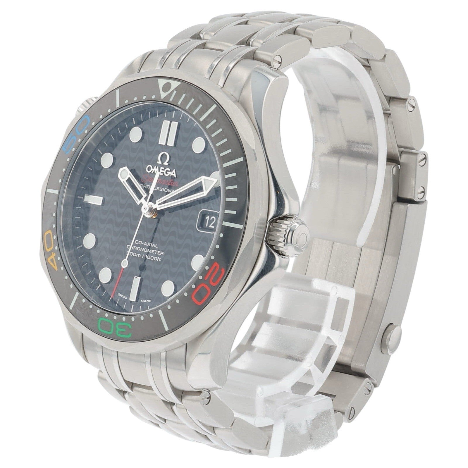 Omega Seamaster Diver Steel Black Dial 41mm Automatic Men's 522.30.41.20.01.001