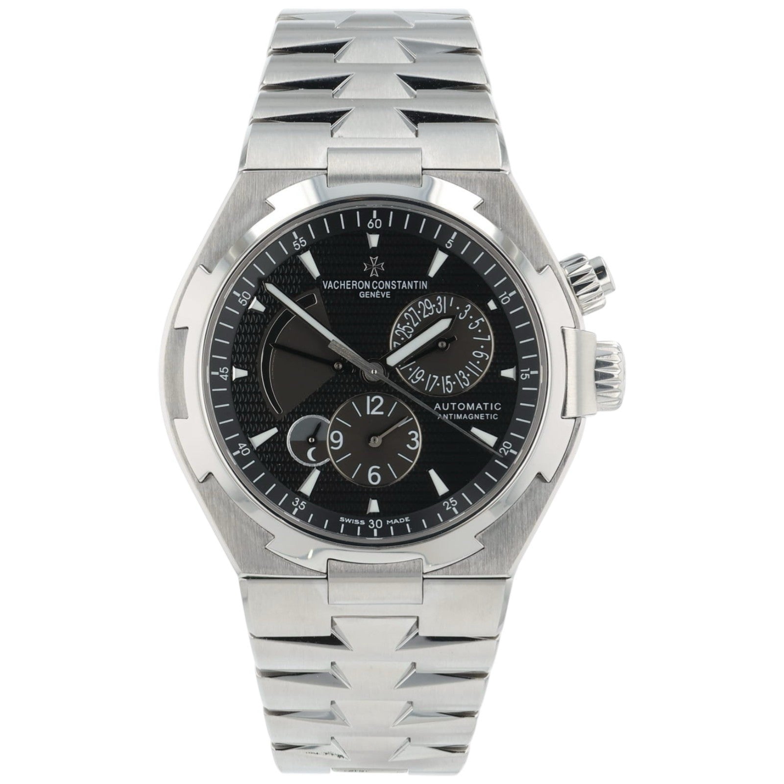 Vacheron Constantin Black Dial Stainless Steel 42mm Automatic Men’s Watch 47450