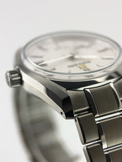NEW 2025 Grand Seiko Titanium Pink Dial 40mm Automatic Men's Watch SBGA413