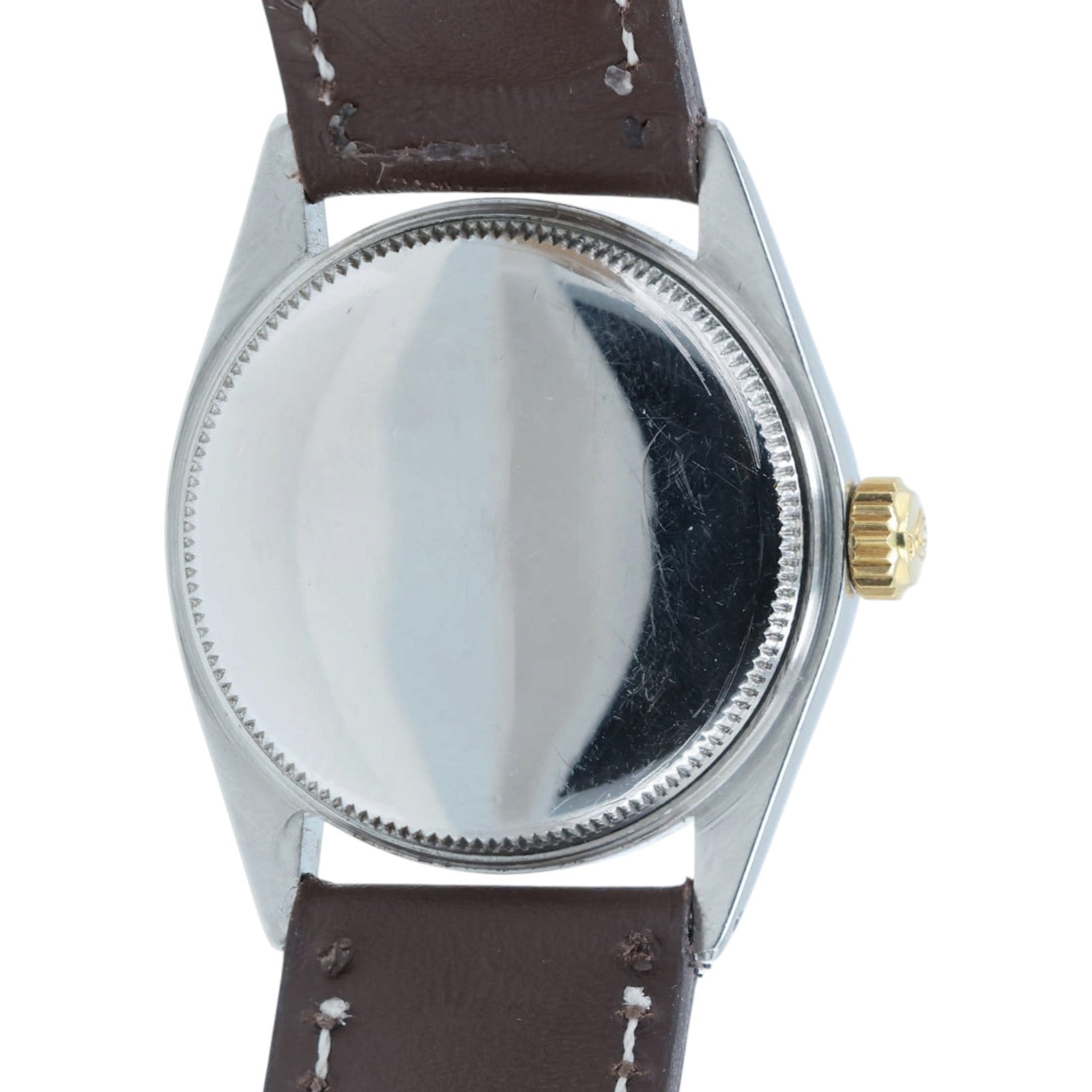 Rolex Oyster Perpetual Silver Dial Gold & Steel 31mm Automatic Womens Watch 6751
