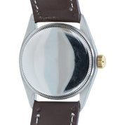 Rolex Oyster Perpetual Silver Dial Gold & Steel 31mm Automatic Womens Watch 6751