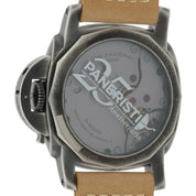 Panerai Luminor Venticinque Blue Dial Steel 44mm Manual Wind Mens Watch PAM02025