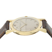 Vacheron Constantin Silver Sector Dial 18k Yellow Gold 32mm Wind Up Watch 4898