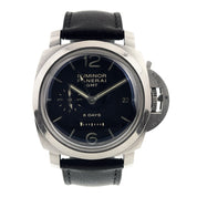 Panerai Luminor 1950 8 Days Stainless Steel Black Dial 44mm Manual Wind PAM00233