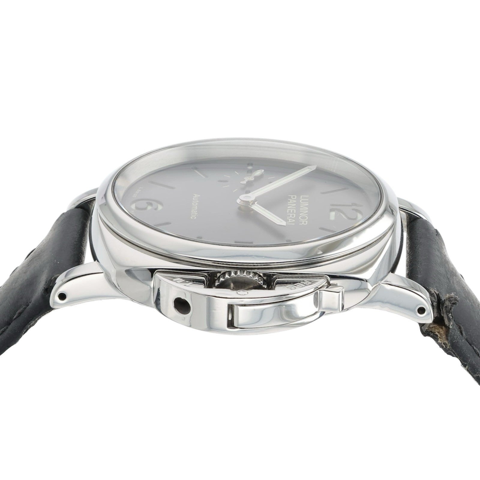 Panerai Luminor Gray Dial Stainless Steel 38mm Automatic Men’s Watch PAM00755