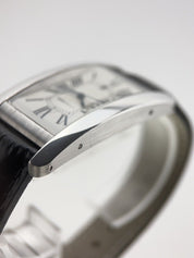 Cartier Tank Americaine 18k White Gold Automatic Men’s Watch 1741