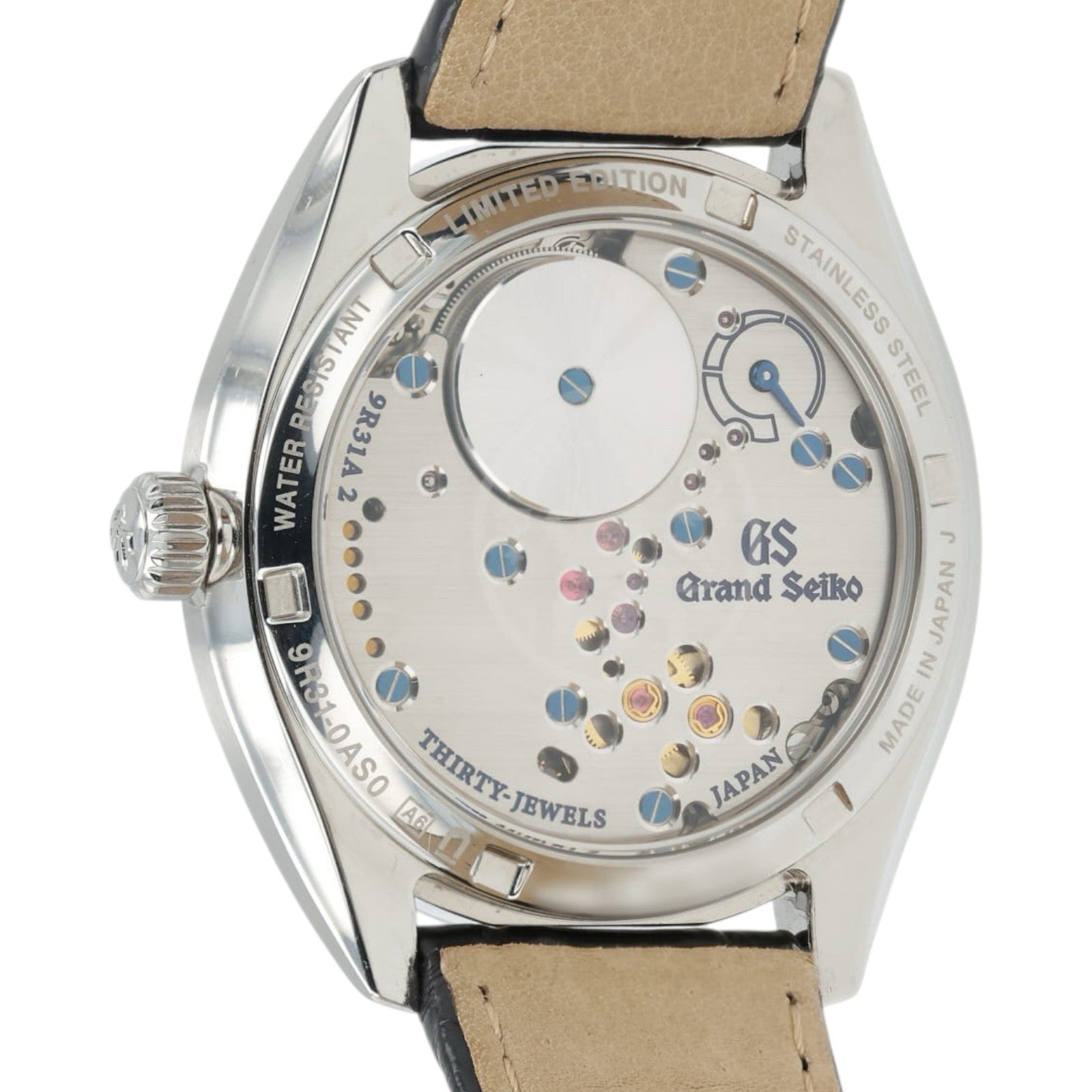 Grand Seiko Burgundy Dial Stainless Steel 38.5mm Manual Wind Men’s Watch SBGY035