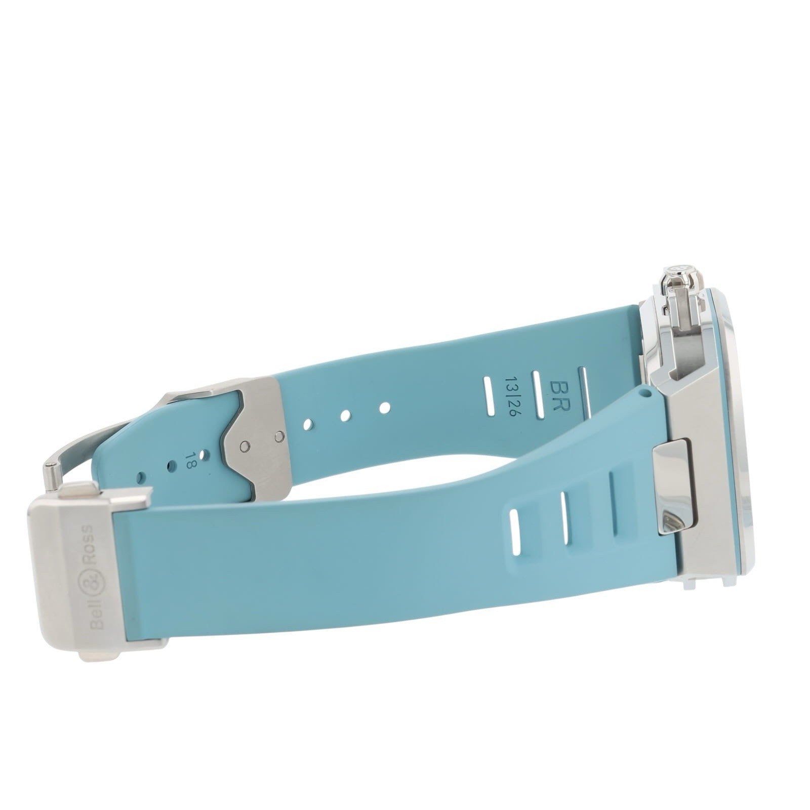 Bell & Ross BR-X5 Ice Blue Steel Automatic Men's Watch BRX5R-IB-ST/SRB-PO