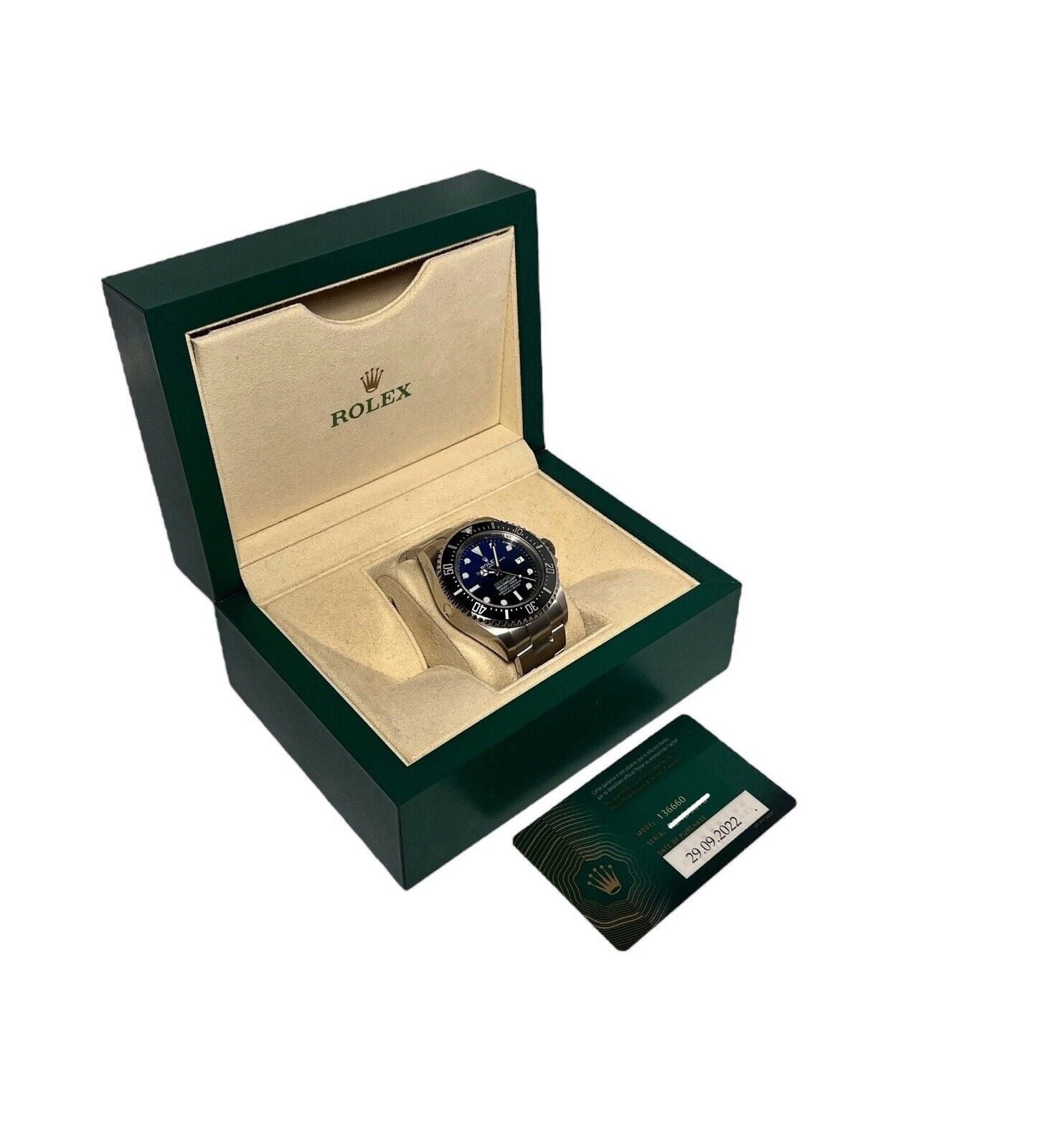 Rolex Sea-Dweller Deepsea James Cameron Steel Blue 44mm Automatic Men’s 136660