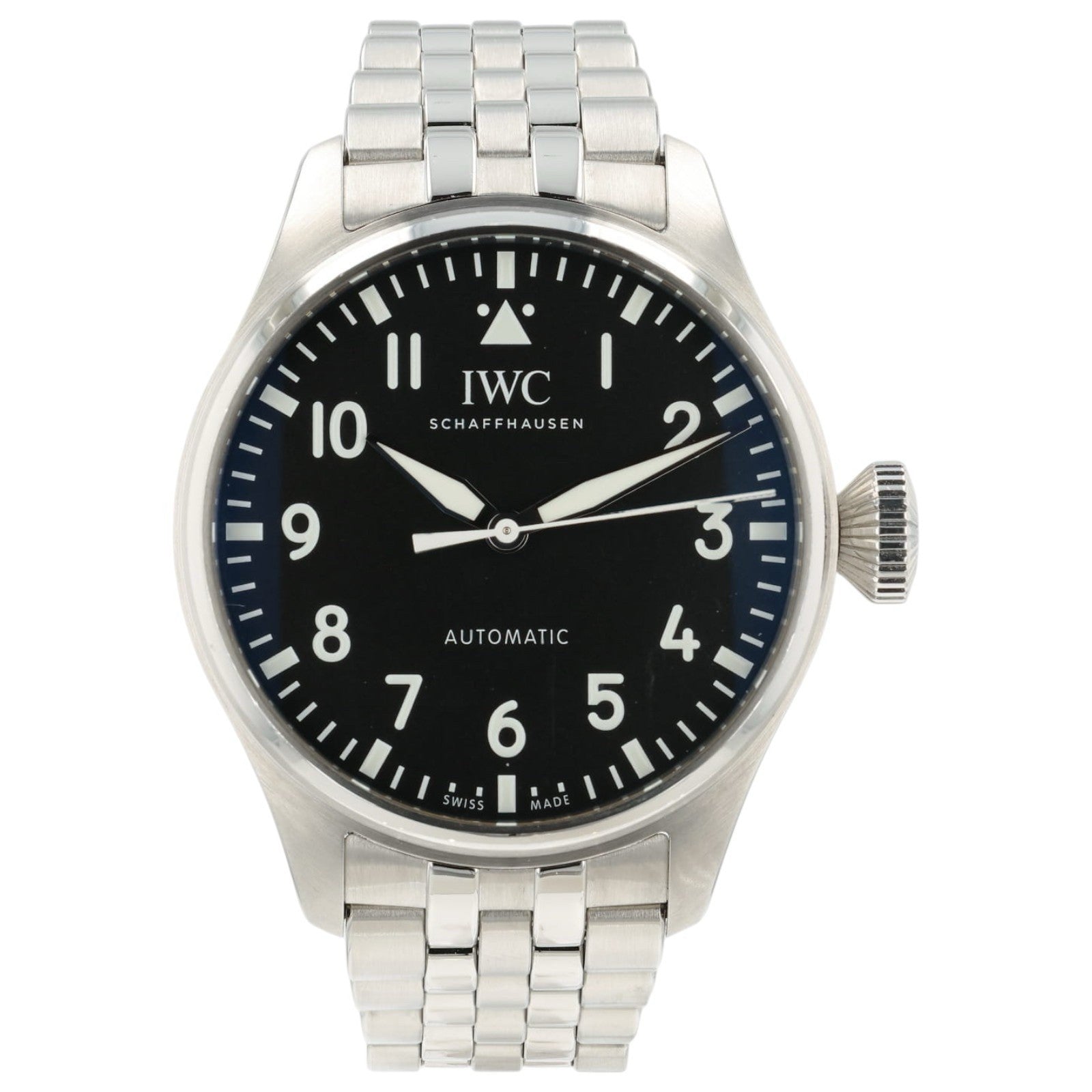IWC Big Pilot Black Dial Stainless Steel 43mm Automatic Men’s Watch IW329301