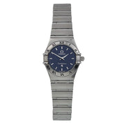 Omega Constellation Stainless Steel Gray Dial 22mm Quartz Women’s Watch 1562.40