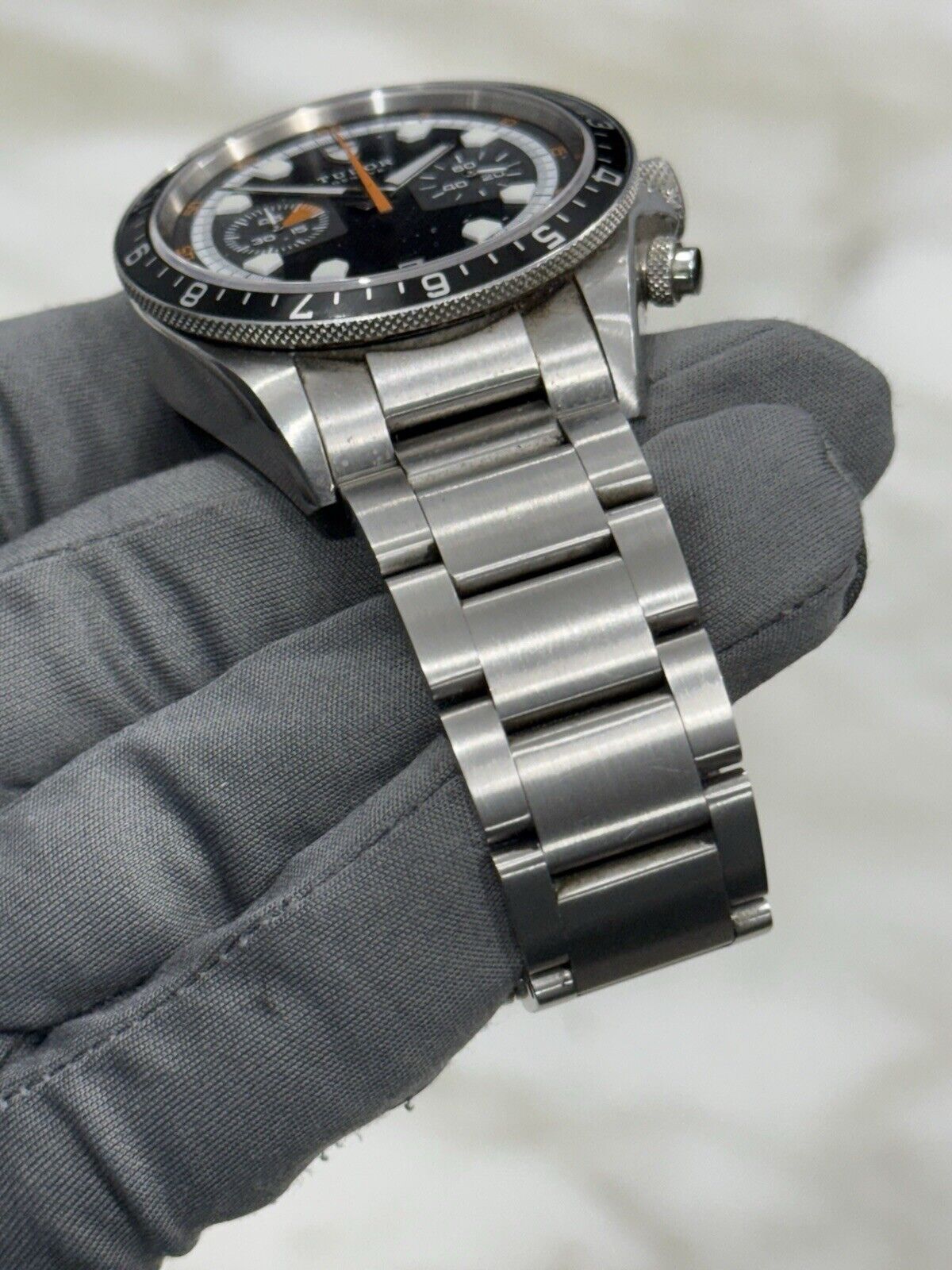 2022 Tudor Heritage Chronograph Auto 42mm Stainless Steel Mens Watch 70330N B&P