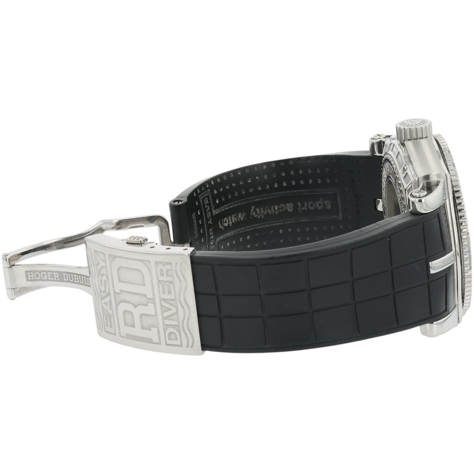 Roger Dubuis Easy Diver Just For Friends Steel Black Dial 46mm Automatic Watch