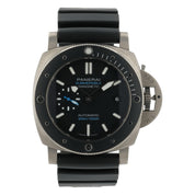 Panerai Submersible Black Dial Titanium 47mm Automatic Men’s Watch PAM01389