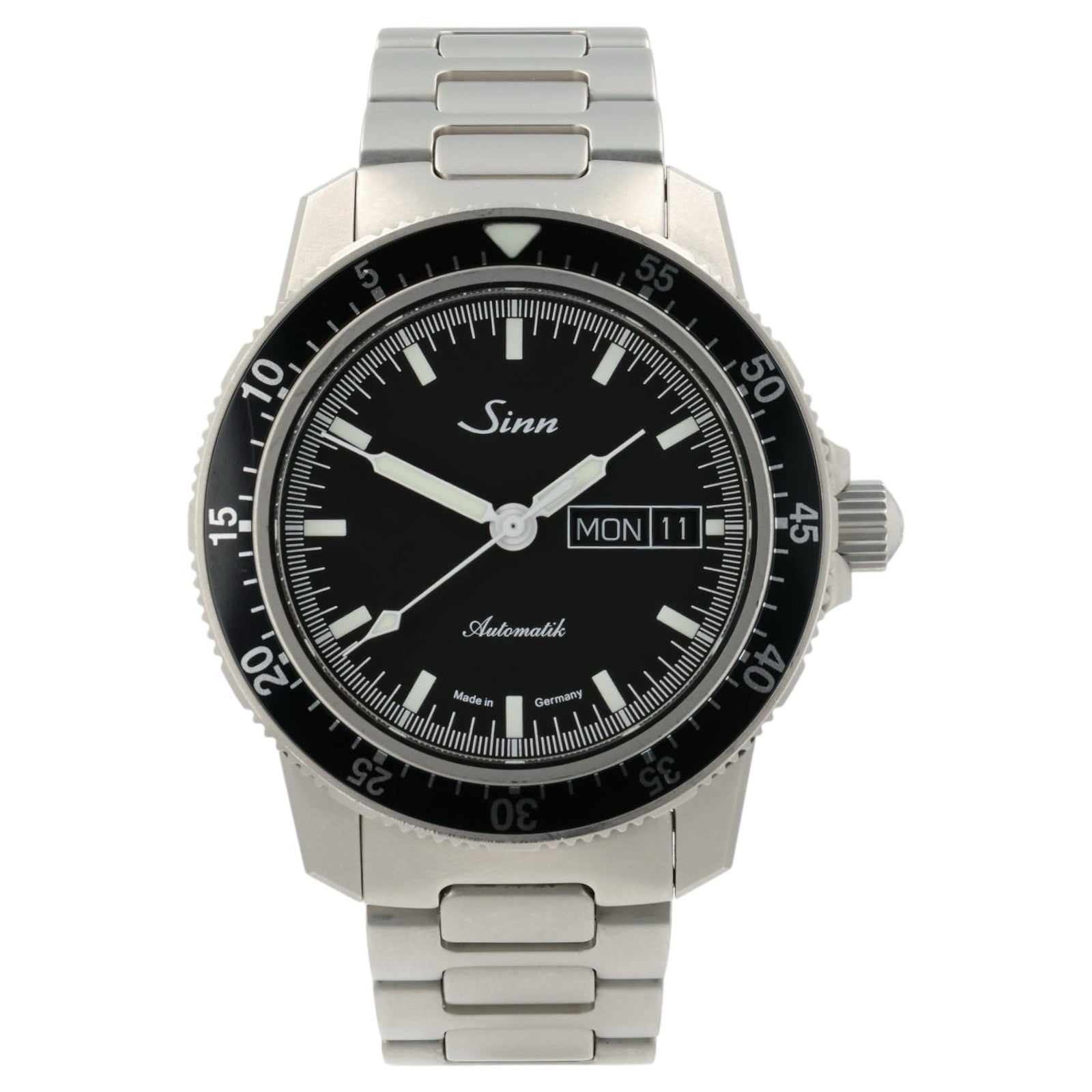 Sinn ST SA Black Dial Stainless Steel 41mm Automatic Movement Men’s Watch 104