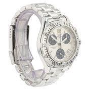 Breitling Colt Chronograph Silver Dial Stainless Steel 38mm Quartz Mens A53035