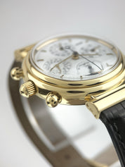 IWC Da Vinci 18k Yellow Gold White Dial 39mm Automatic Men's Watch IW375027