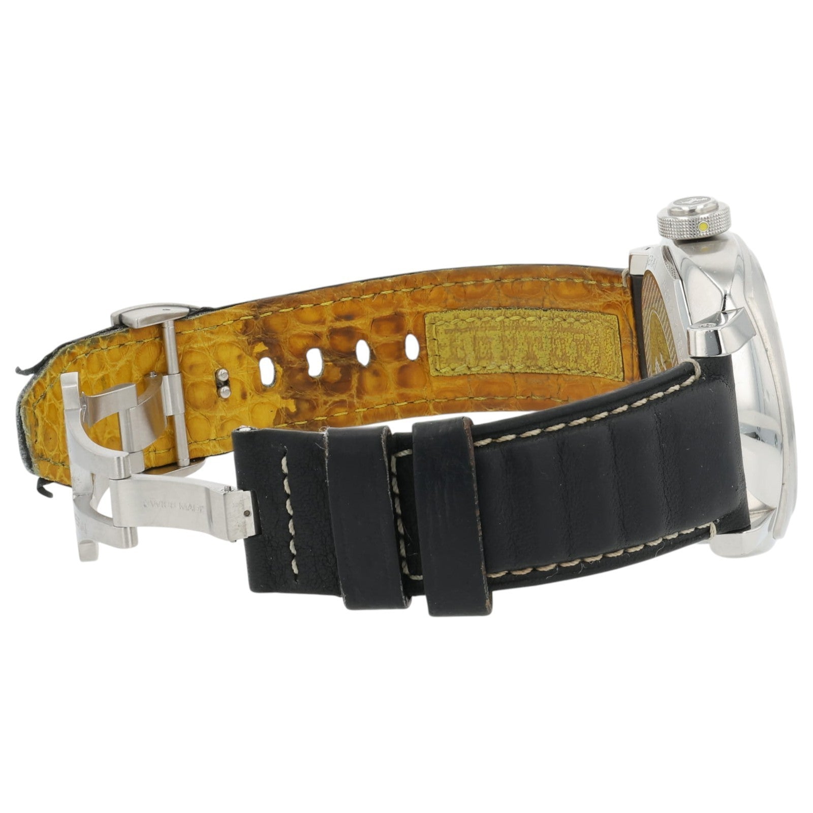 Panerai Ferrari Black Dial Stainless Steel 45mm Automatic Men's Watch - FER00002
