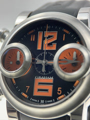 Graham Swordfish Steel 43mm Black & Orange 43mm Automatic Men’s Watch 2SWAS.B17A