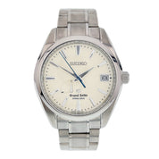 Grand Seiko Spring Drive Titanium Cream Dial 41mm Automatic Mens Watch SBGA011