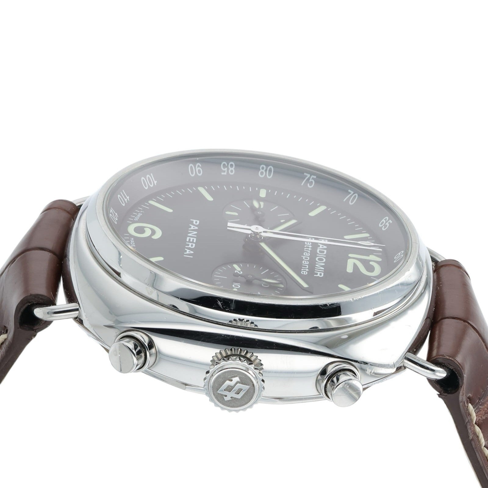 Panerai Radiomir Rattrapante Black Dial Stainless Steel 45mm Automatic PAM00214