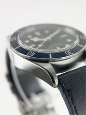 Tudor Black Bay Stainless Steel Black Dial 41mm Automatic Mens Watch 79230B
