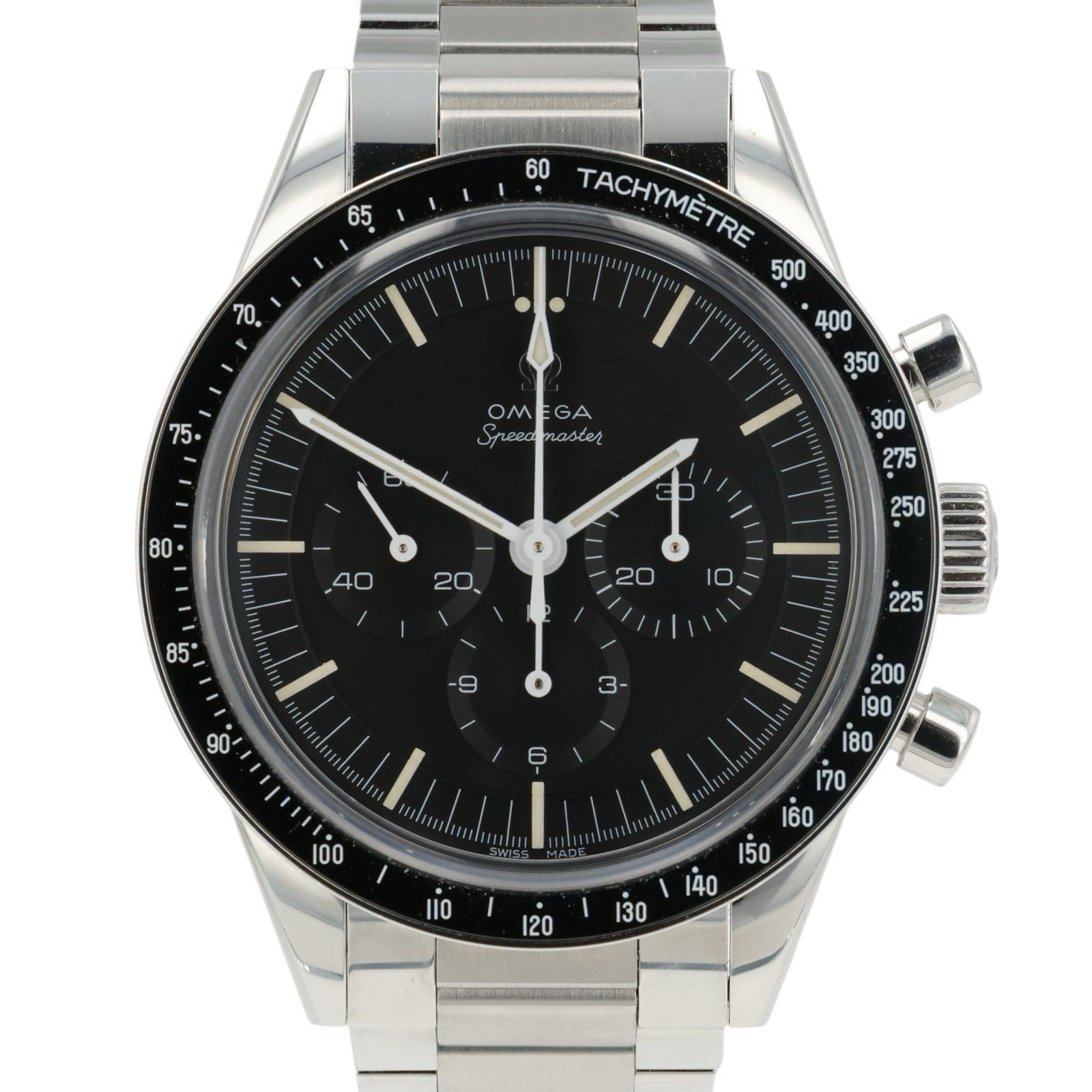Omega Speedmaster Ed White Black Dial Steel 39.7mm Manual 311.30.40.30.01.001