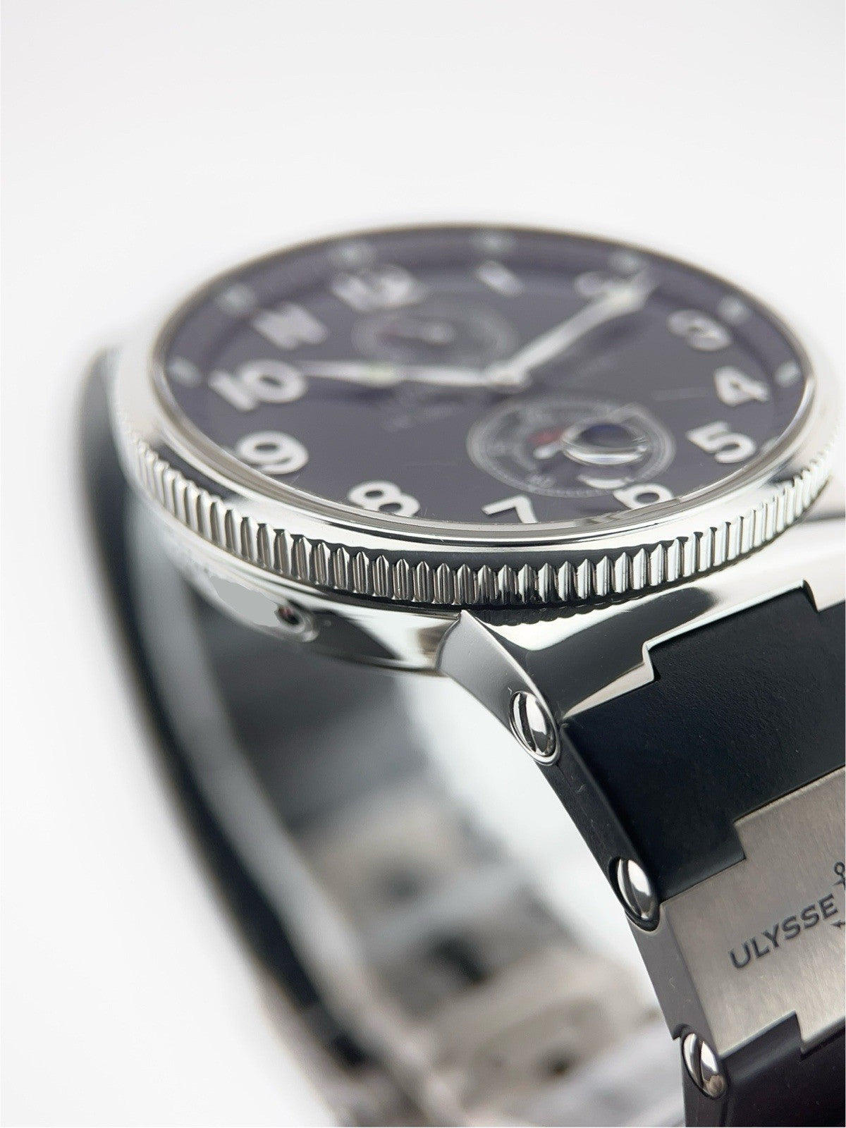 Ulysse Nardin Stainless Steel Black Dial 41mm Automatic Men’s Watch 263-66