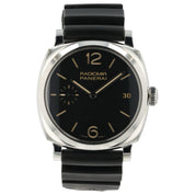Panerai Radiomir Black Dial Stainless Steel 47mm Manual Wind Mens Watch PAM00514