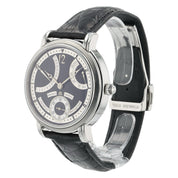 Maurice Lacroix Masterpiece Black Dial Stainless Steel 44mm Manual Wind MP7068