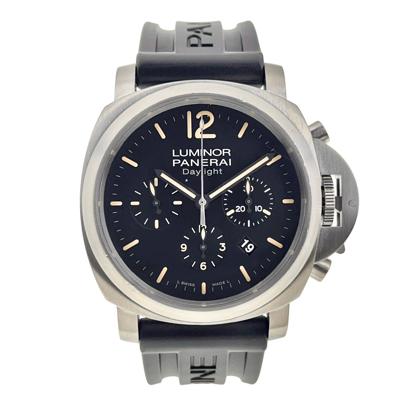 Panerai Luminor Daylight Stainless Steel 44mm Automatic Men’s Watch PAM00356