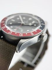 Tudor GMT Pepsi Steel Black Dial 41mm Automatic Movement Mens Watch 79830RB