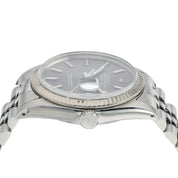 Rolex Datejust Grey Dial Stainless Steel 36mm Automatic Men’s Watch 16014