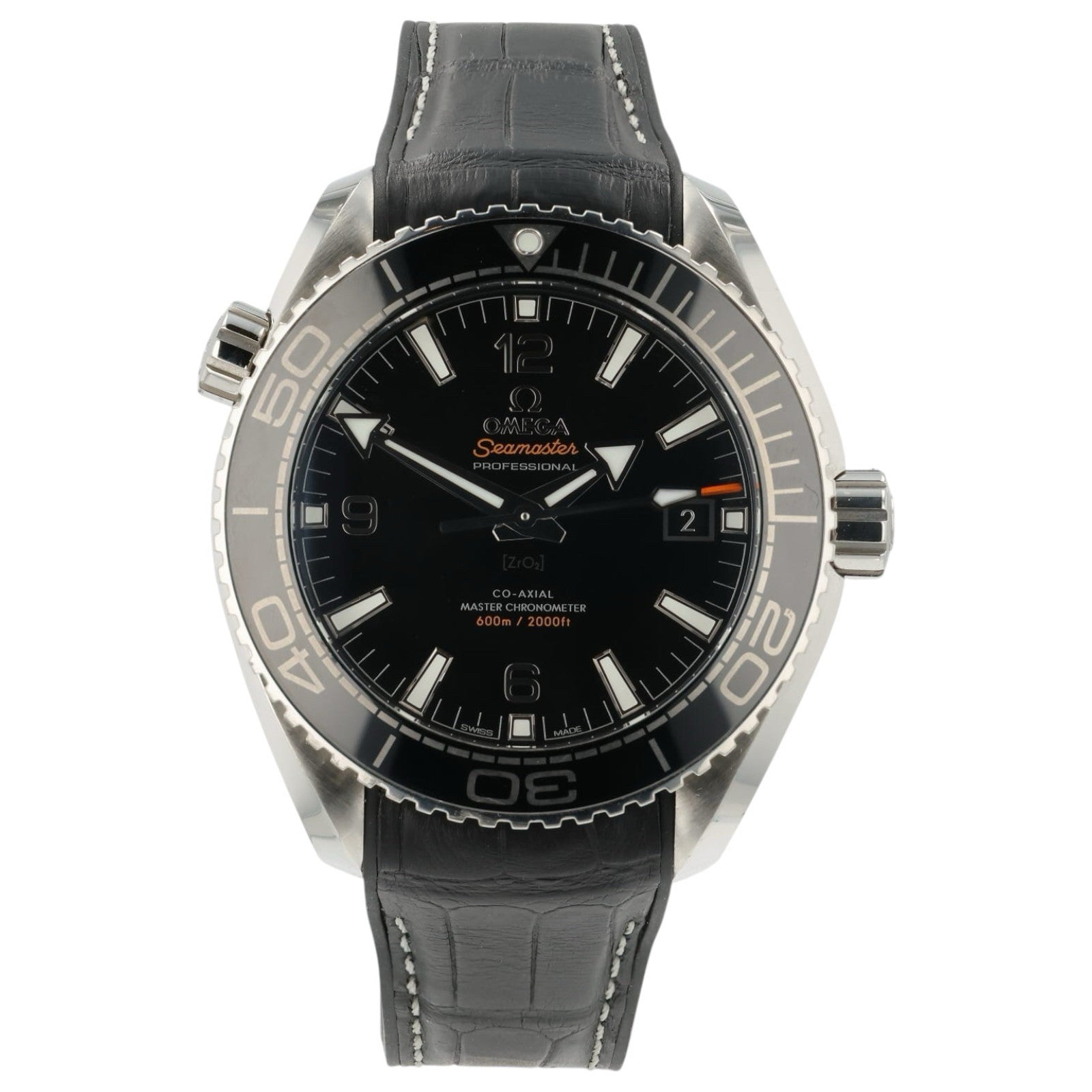 Omega Seamaster Planet Ocean Black Dial Steel 43.5mm Mens 215.33.44.21.01.001