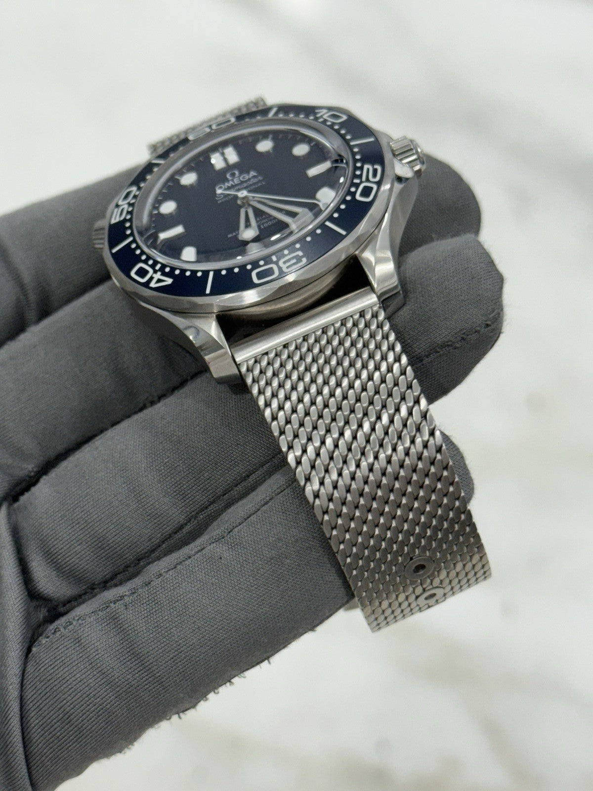 OMEGA Seamaster Diver 300M James Bond 60th Anniversary Blue Dial 42mm Watch