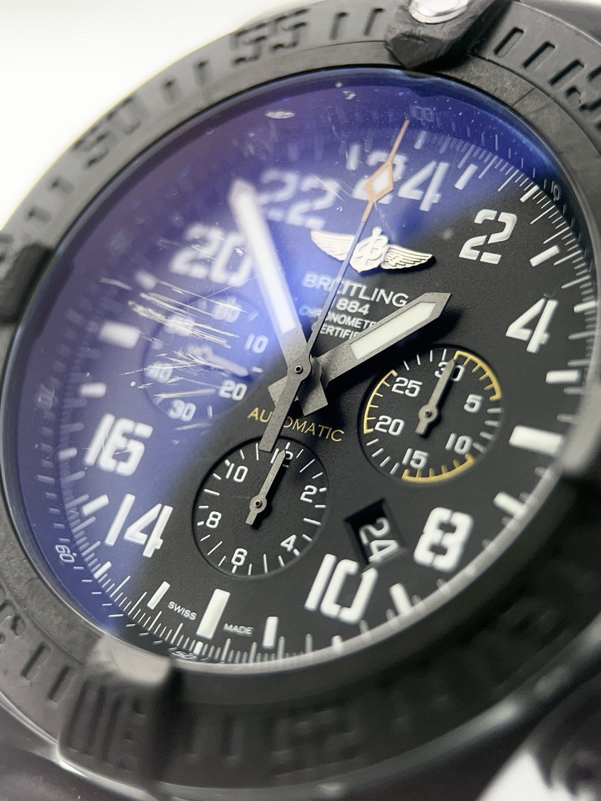 Breitling Avenger Hurricane Breitlight Black Dial 50mm Automatic Men’s XB1210