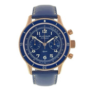 Blancpain Air Command 18k Rose Gold Blue Dial 42.5mm Automatic AC02-36B40-63B