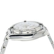 Breitling Chronomat Stainless Steel White Dial 44mm Automatic Mens A44355