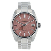 Grand Seiko Heritage Kirazuri Steel Pink Dial 40mm Automatic Men’s Watch SBGA509