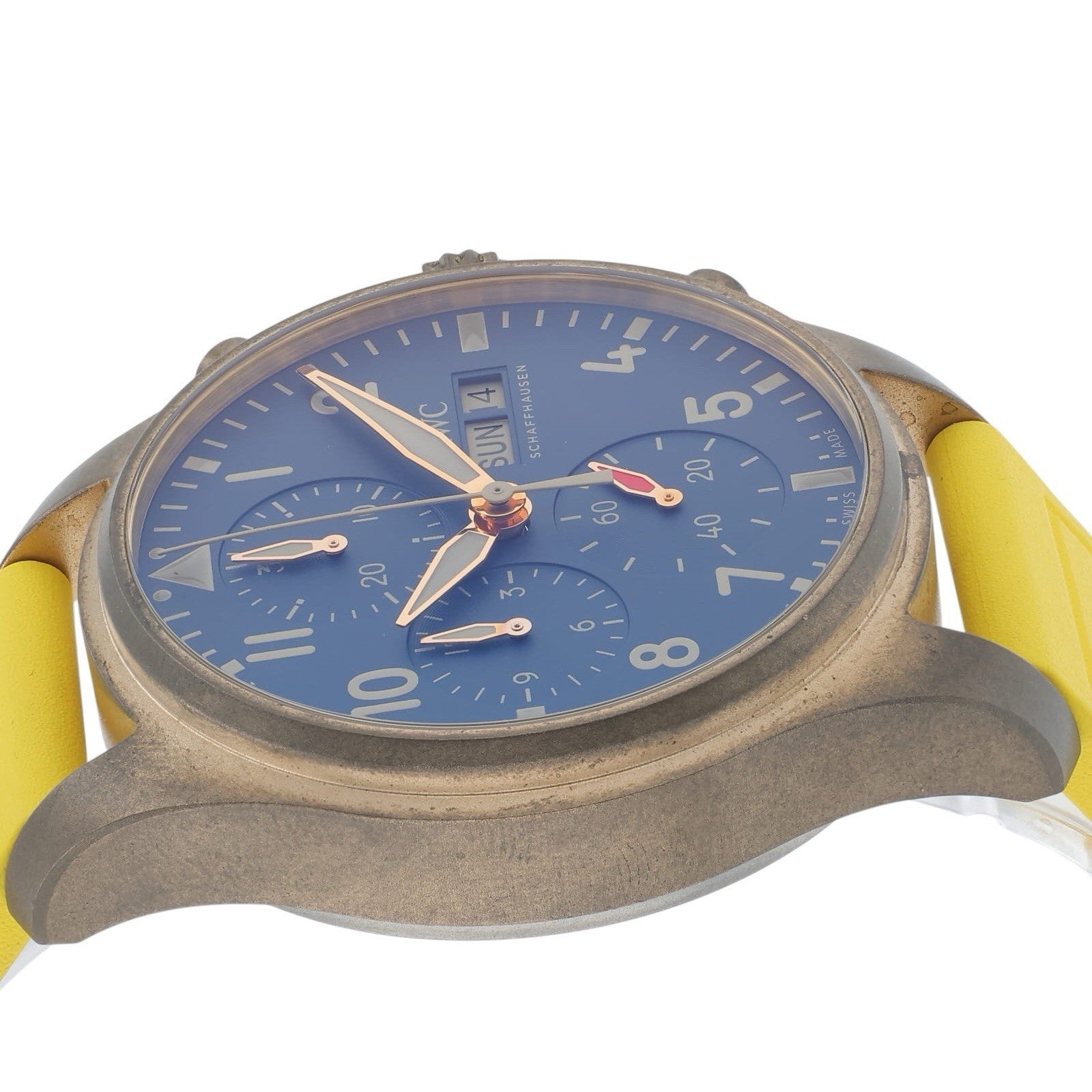 IWC Pilot Chronograph Bronze Blue Dial 41mm Automatic Men’s Watch IW388109