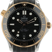 Omega Seamaster Steel & Rose Gold Black Dial 42mm Automatic 210.22.42.20.01.002