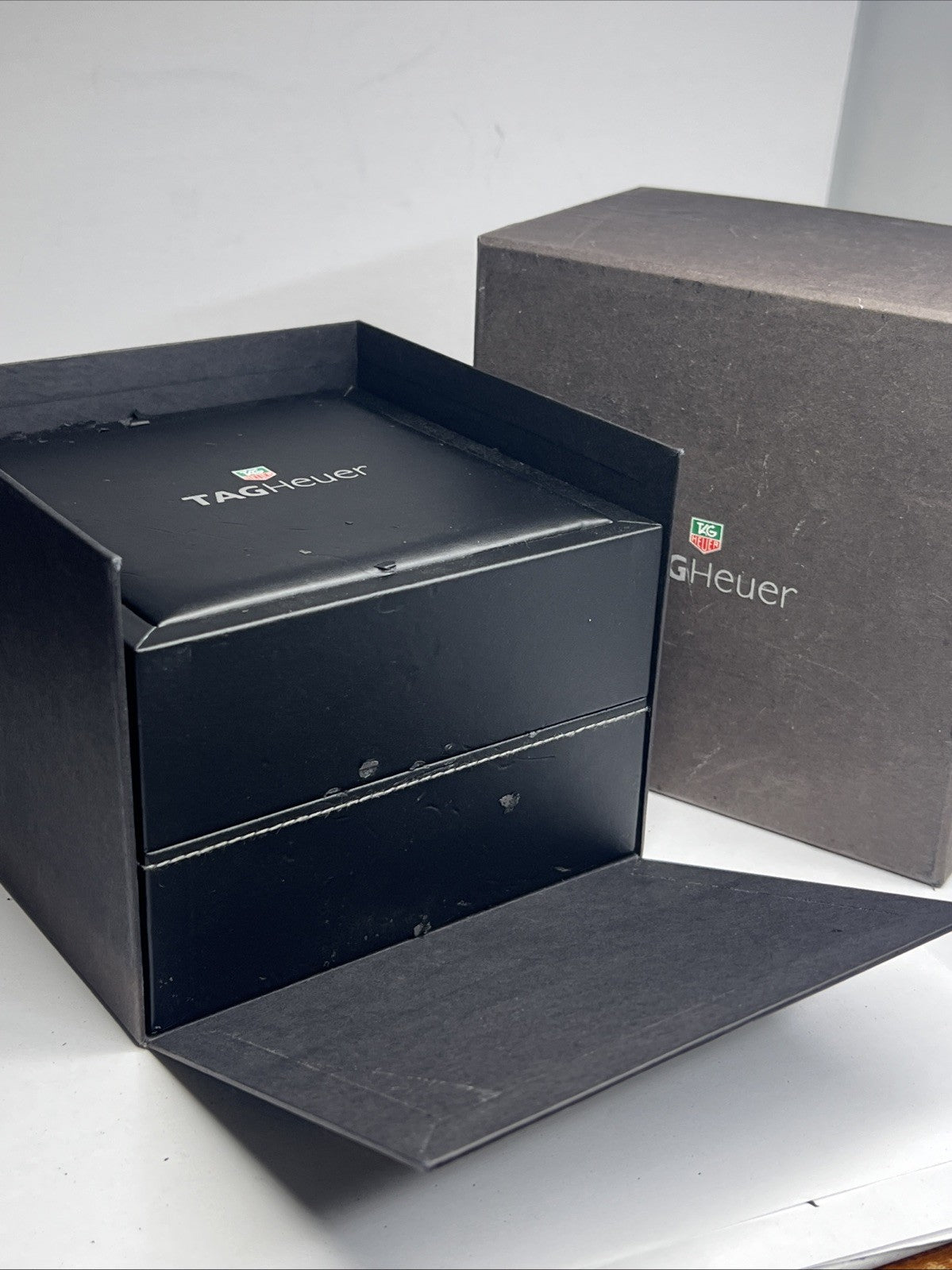 TAG Heuer Ladies Link Quartz Date Watch WJF1354 MOP Dial Diamond Bezel 27mm