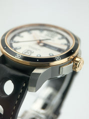 Chopard Grand Prix Titanium 18k Rose Gold Grey Dial 44mm Auto Watch 168568-9001