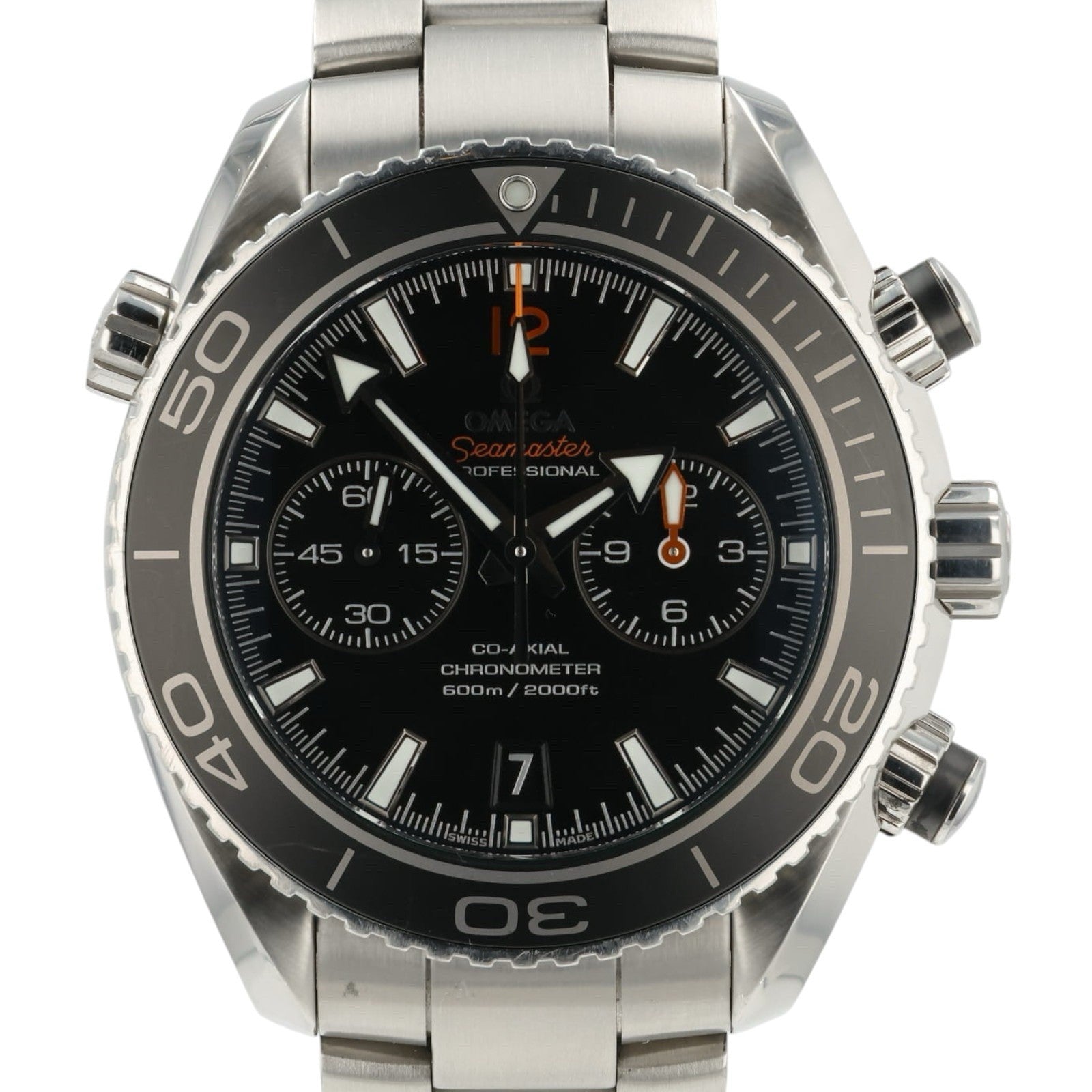 Omega Seamaster Black Dial Stainless Steel 45.5mm Automatic 232.30.46.51.01.001