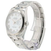 2017 Rolex Datejust White Dial Stainless Steel 36mm Automatic Men’s Watch 116234