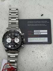 2023 Tudor Black Bay Chronograph 79360N 41mm Black Dial Stainless - Box Papers