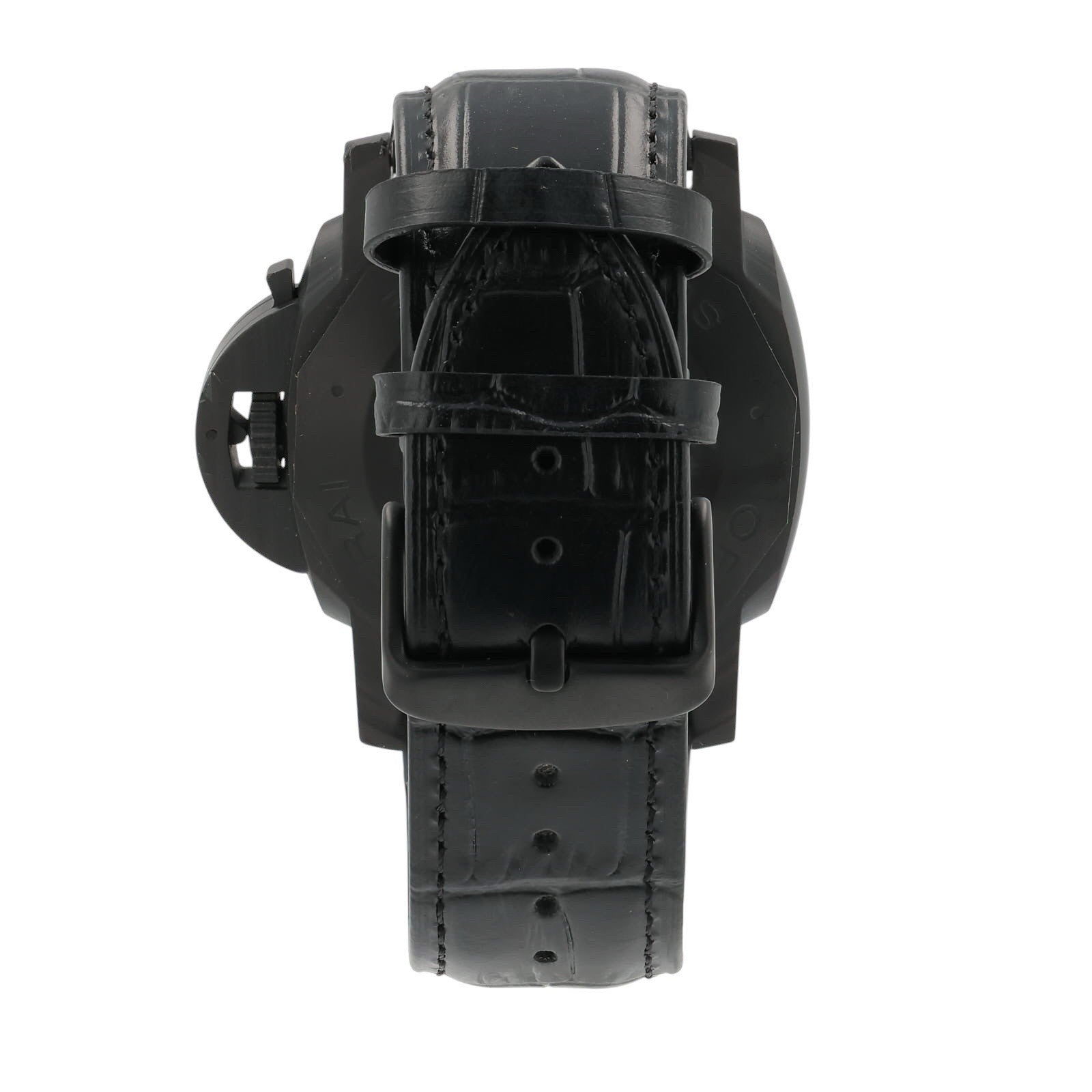 Panerai Submersible Carbon Black Dial 47mm Automatic Movement Mens PAM01616