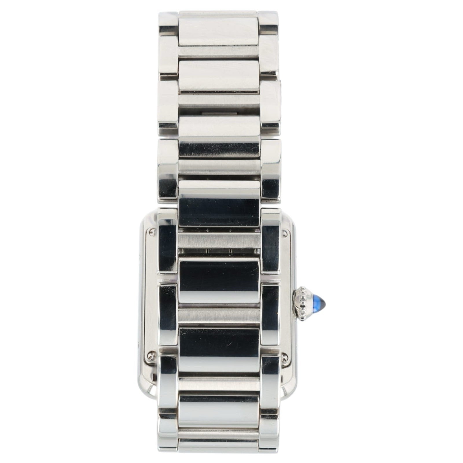 Cartier Tank Must de Cartier Silver Dial Stainless Steel 29.5mm Quartz WSTA0107